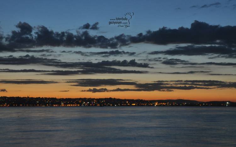 Watching the Sunset on the Büyükçekmece Seafront