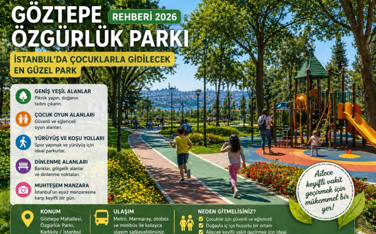 Göztepe Özgürlük Park in Istanbul..