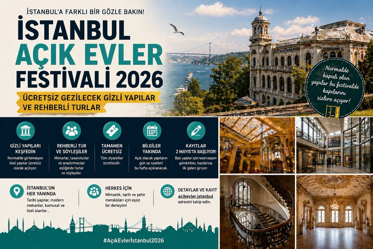 Open House Istanbul Festival 2026: Free Access to Hidden Buildings & Guided Tours