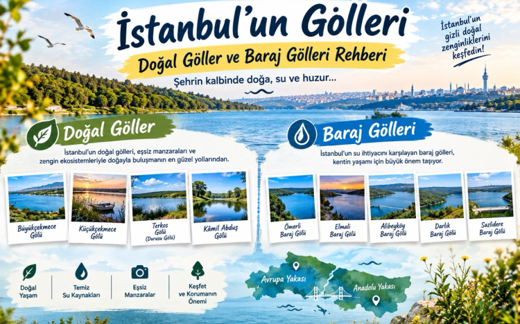 Lakes in Istanbul: Natural Lakes and Reservoirs Guide