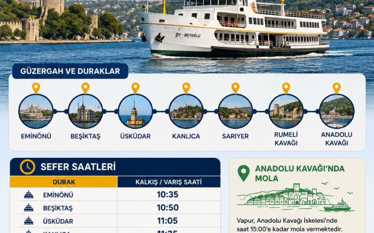 Istanbul Long Bosphorus Cruise 20..