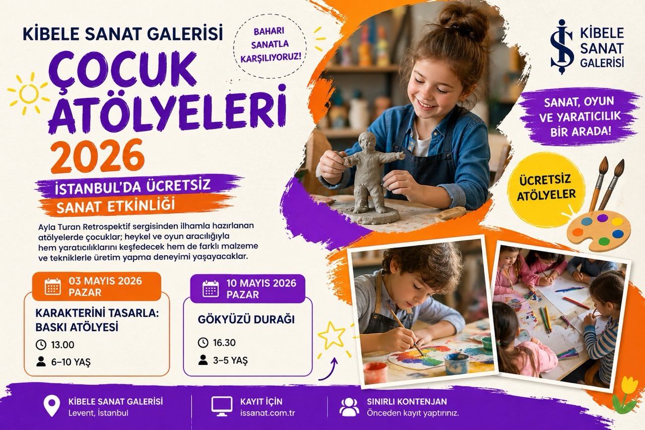 Free Kids Art Workshops at Kibele Art Gallery Istanbul (May 2026 Guide)