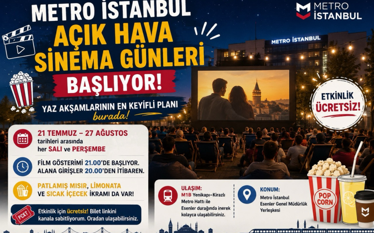 Metro Istanbul Open-Air Cinema Ni..