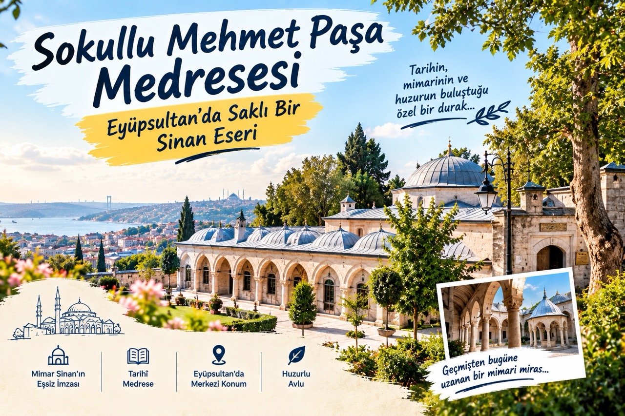 Sokullu Mehmet Paşa Madrasa: A Hidden Sinan Gem in Eyüpsultan