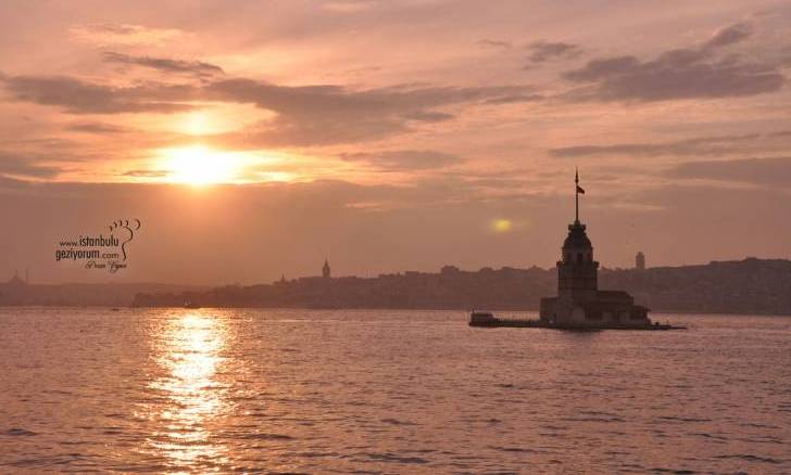 Kız Kulesi Güneşin Batışı