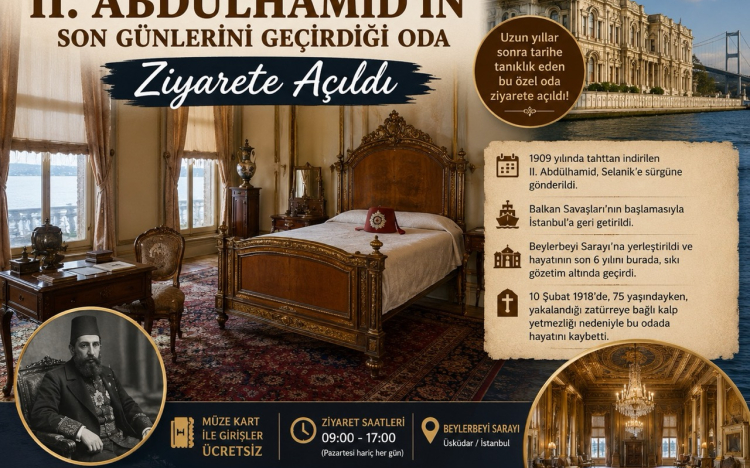 Beylerbeyi Sarayı’nda II. Abdülha..