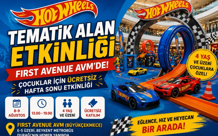 Hot Wheels Tematik Alan Etkinliği..