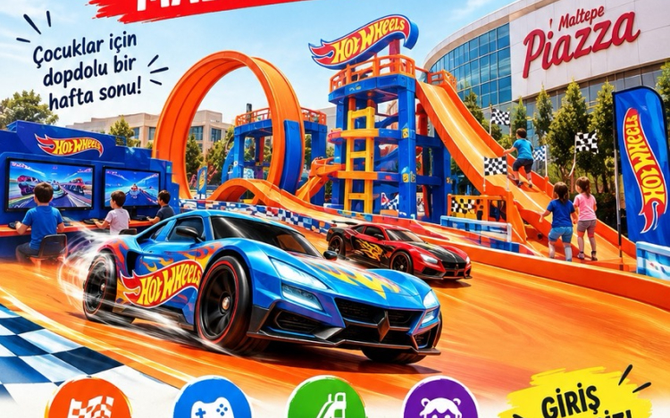 Hot Wheels Etkinliği Maltepe Piaz..
