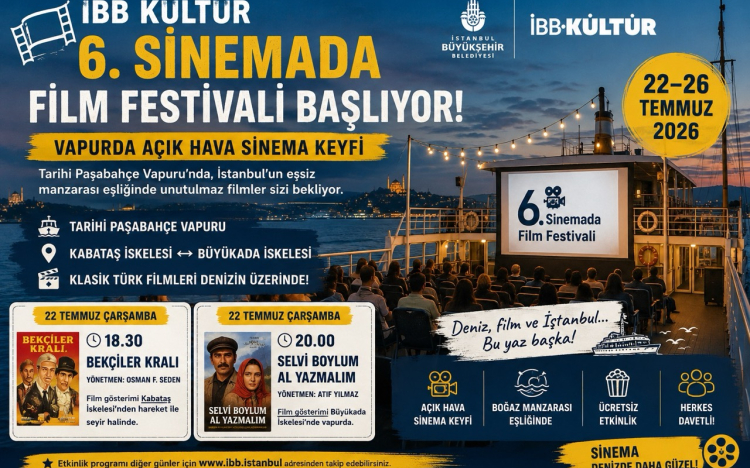 İBB Kültür 6. Sinemada Film Festi..