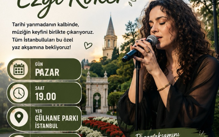 Gülhane Parkı’nda Ücretsiz Konser..