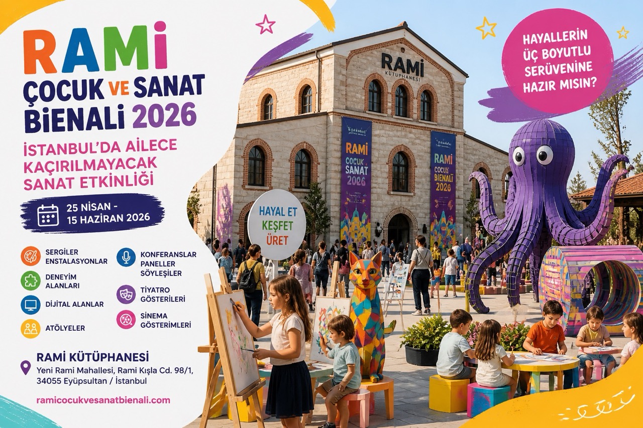 Rami Çocuk ve Sanat Bienali 2026: İstanbul’da Ailece Kaçırılmayacak Sanat Etkinliği