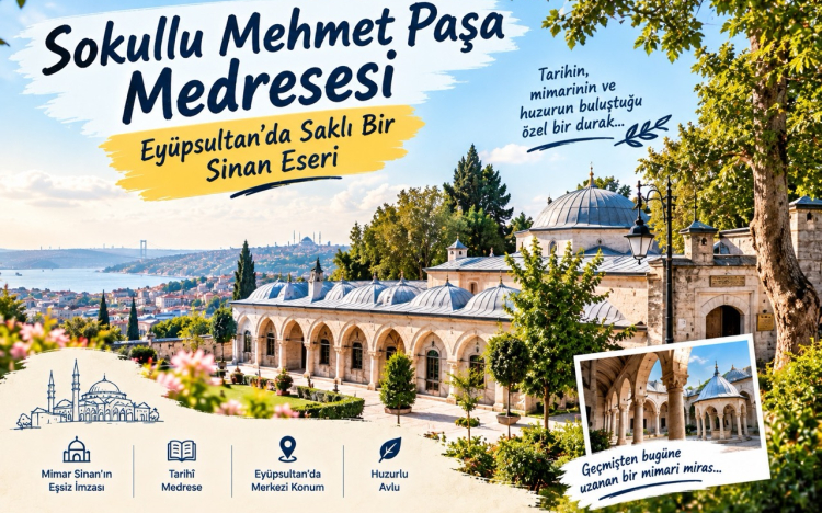 Sokullu Mehmet Paşa Medresesi: Eyüpsultan'da Saklı Bir Sinan Eseri