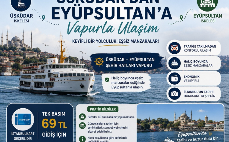 Üsküdar’dan Eyüpsultan’a Vapur: S..