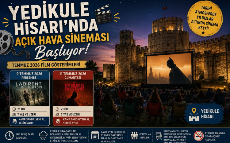 Yedikule Hisarı’nda Açık Hava Sin..